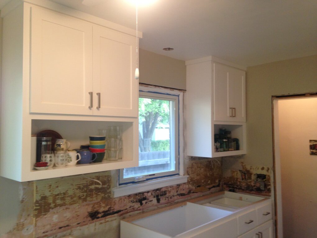 New Upper Kitchen Cabinets