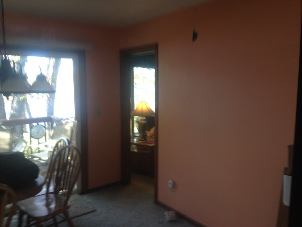 Before addition remodel